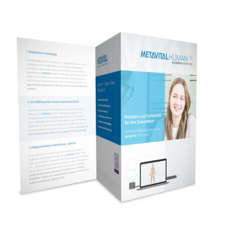 Klienten-Flyer (METAVITAL HUMAN TS)